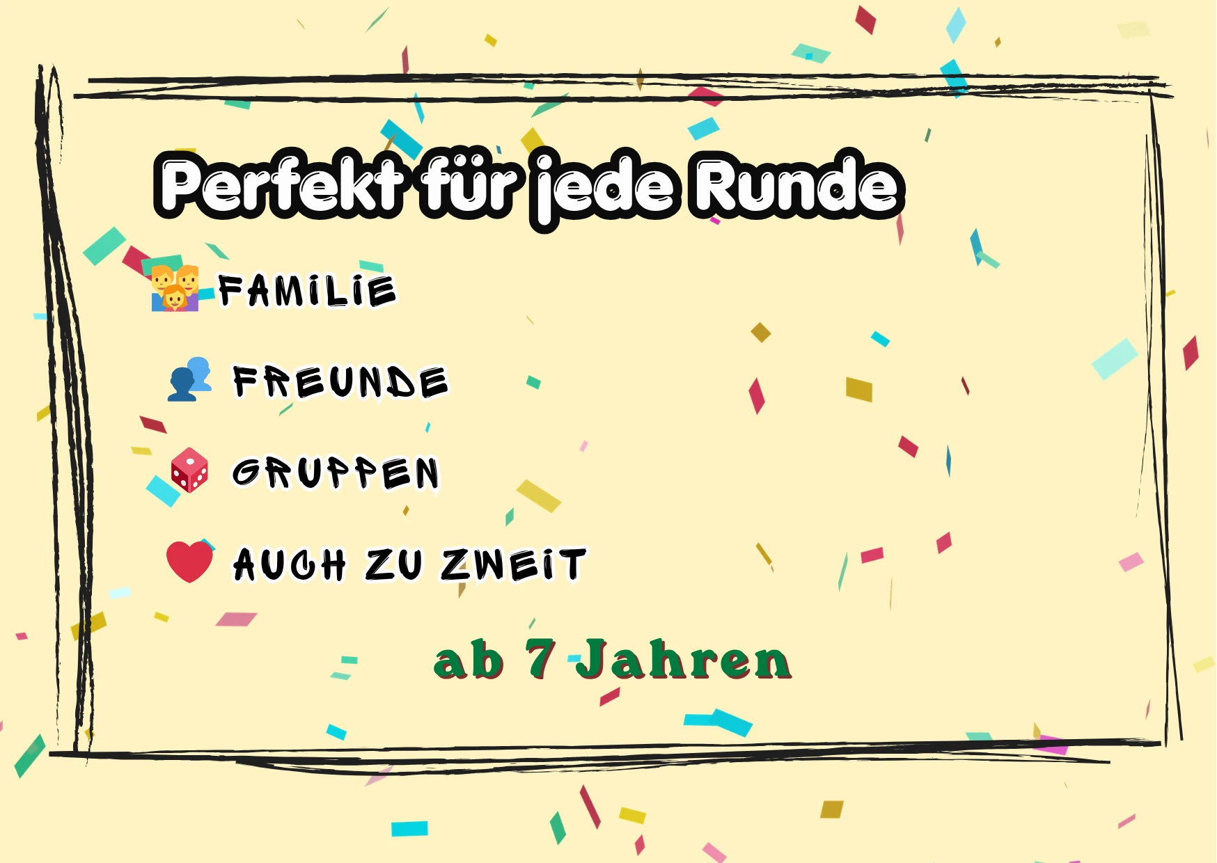 Fragespiel für Gruppen