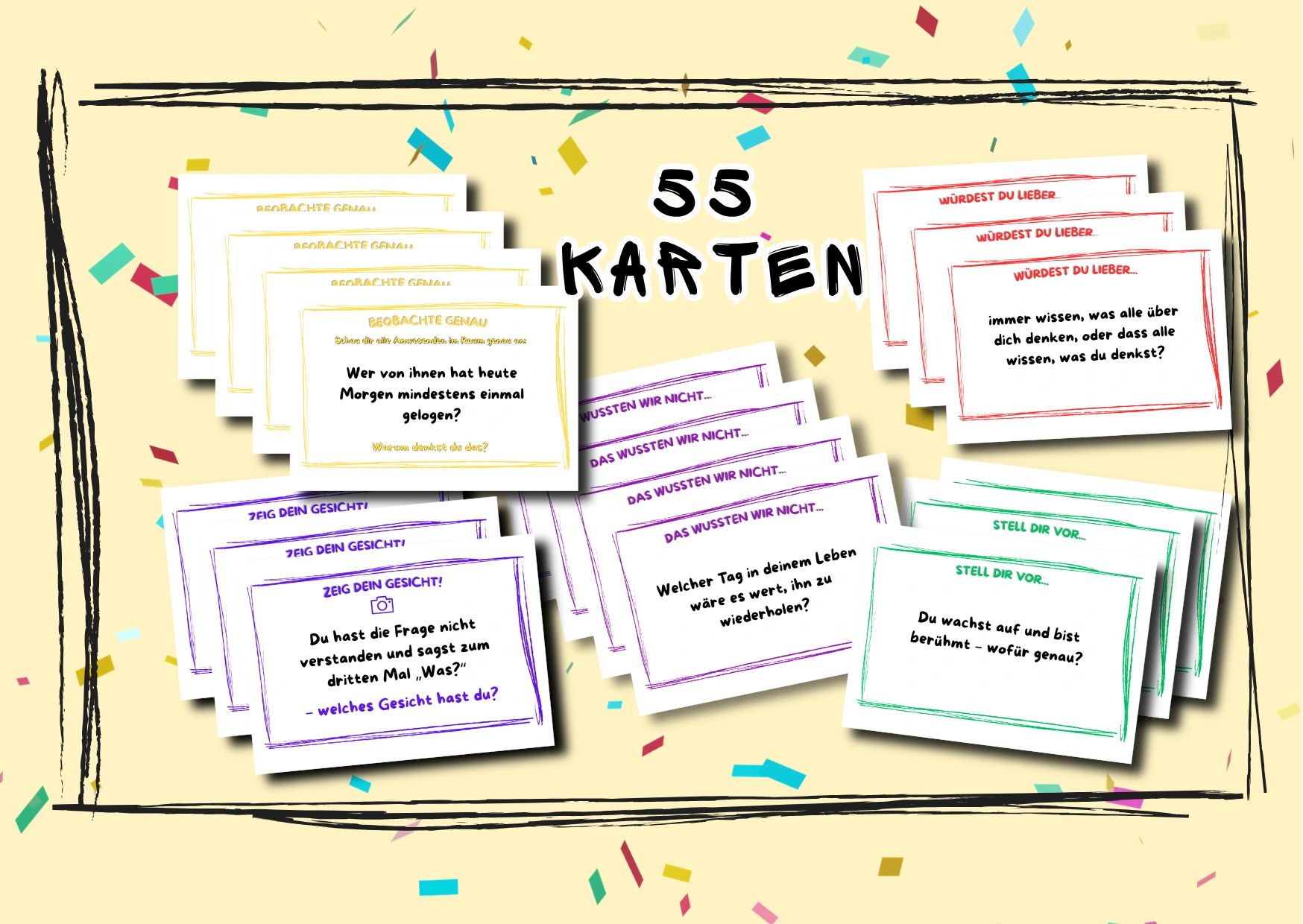 55 lustige Frage für schnelles Kennenlernen