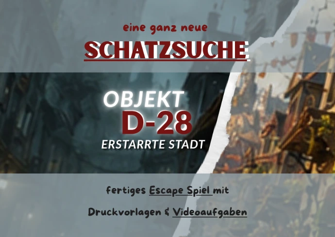 Interaktive Kindergeburtstag Schatzsuche mit Video Escape Abenteuer