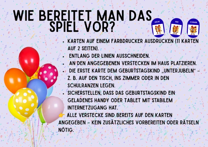 Spiel Kindergeburtstag