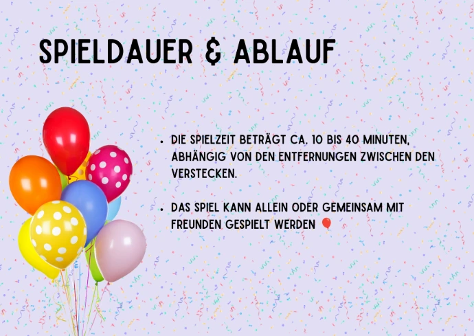 Schatzsuche mit Video