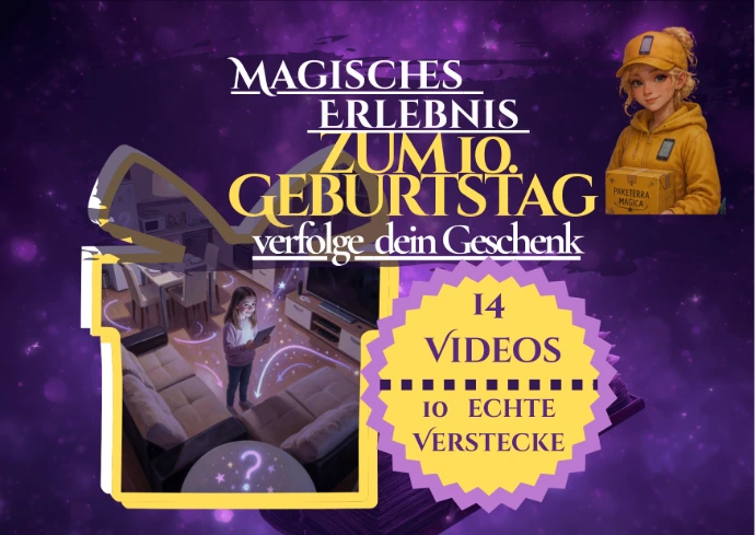 Magisches Erlebnis zum 10. Geburtstag